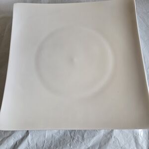 Modern Square White Bone Fine New China 4 Piece 9 Inch Fitz And Floyd